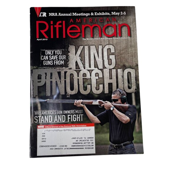 American Rifleman NRA Magazine April 2013 Vol 161 No 4 u National Rifle Associat - Picture 1 of 10